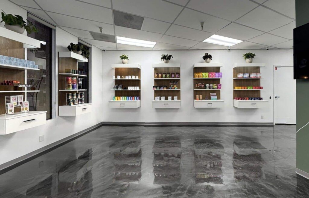 Nug Cannavine Belmont Weed Cannabis Dispensary - Interior